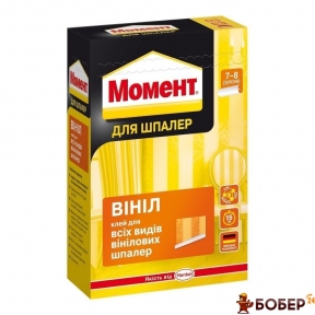 Клей для шпалер Момент Вініл, 250 гр. (18 шт.)  {3505}