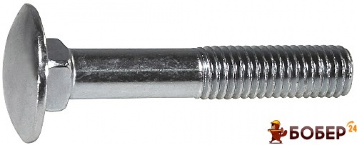 DIN603 Меблевий болт М8х80 4,6 цб кв.підг УКТ ЗЕД 7318 15 90 90