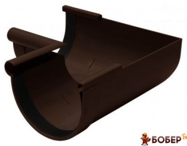 Кут внутр 90* коричневий RainWay 130 {3925}