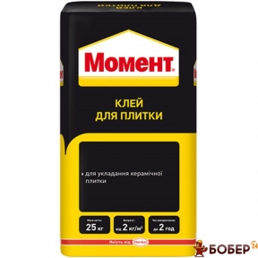 Мом 25 Клеюча суміш для плитки Момент, 25 кг  (54 шт.)  {3214}