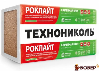 Утеплювач Роклайт 100*600*1200 пл.30 (36уп./пал  2,88 м.кв, 0,288м3)  {6806 10 00 00}