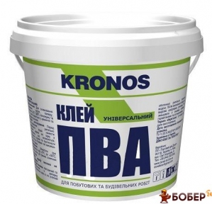 Клей ПВА 1 кг KRONOS {3905 12 00 00}