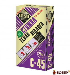 Артісан С-45/20 кг Тепла підлога (48 шт.)  {3214}