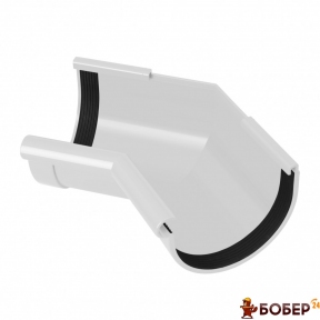 Кут внутр 135* білий RainWay 90 {3925}
