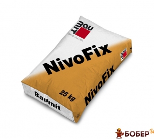 Бауміт NivoFix Суміш для приклеювання ППС плит та МВ, 25 кг (54шт)  {3214}