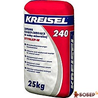 240 Kreisel Клейова суміш для систем утепл.з вик. мінвати арм., 25 кг (пал.42шт)  {3214}