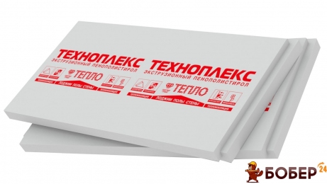 Плити пінополістирольні екструзійні ТЕХНОПЛЕКС  (40) 1,18*0,58 м (10шт)  {3921}