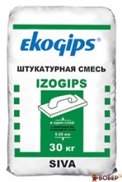 Гіпс EKO-GIPS Ізо, 30 кг (45 шт.) УКТ ЗЕД:3214900090