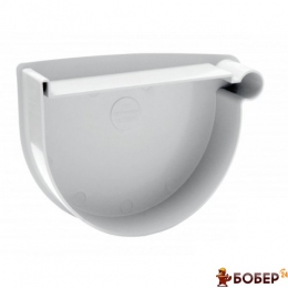 Заглушка воронки права біла RainWay 90 {3925}