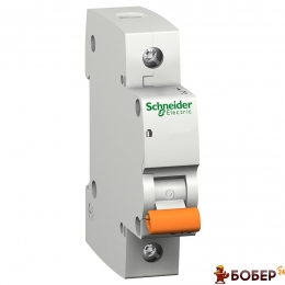 Автоматичний вимикач ВА 63, 1Р, 32А, С Schneider УКТЗЕД 8536 20 10 00