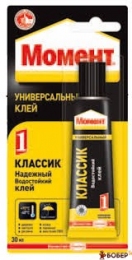 Клей Момент-1 Універсальний контактний, 30мл (35 шт.) УКТ ЗЕД:3506100098
