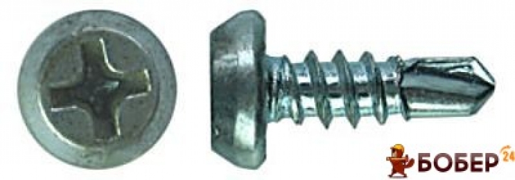 Шуруп з буром 3,5*9.5 мм Strong (цинк) 500 шт УКТ7318149990