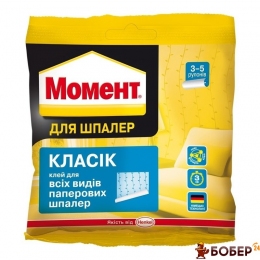 Клей для шпалер Момент Класік, 95 гр. (24 шт)  УКТ ЗЕД 3505209000