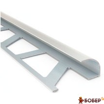 Профіль Зовн. для плитки 9мм білий, 2,5 м(10 шт.)  {3925}