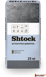 Shtock Цементна штукатурка, 25 кг (пал.54шт) {3214}