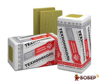 Утеплювач Техноблок Стандарт 100*600*1200 пл.45 (24уп./пал.2,88 м.кв, 0,288м3)  {6806 10 00 00}