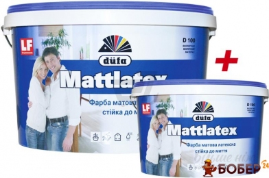 DUFA Mattlatex (D100), 10 л + 2,5л {3209}