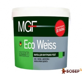 Фарба MGF Eco Weiss М1 3,5кг (110) {3209}