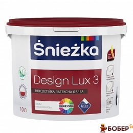 Sniezka Дизайн Люкс 3 білий 3 л/4кг	{3209100000}