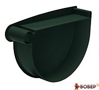 Заглушка воронки права зелена RainWay 90 {3925}