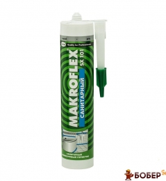 Герметик санитарный MAKROFLEX SX101 290мл (белый) УКТ ЗЕД:3214101090
