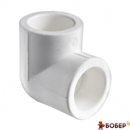 Кут 90град. PP-R, D=32мм, сірий  УКТ ЗЕД 3917 40 00 90